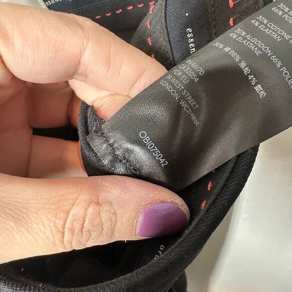 Anthropologie The Essential Slim Knit Cargo Pants in Black - Picture 7 of 7